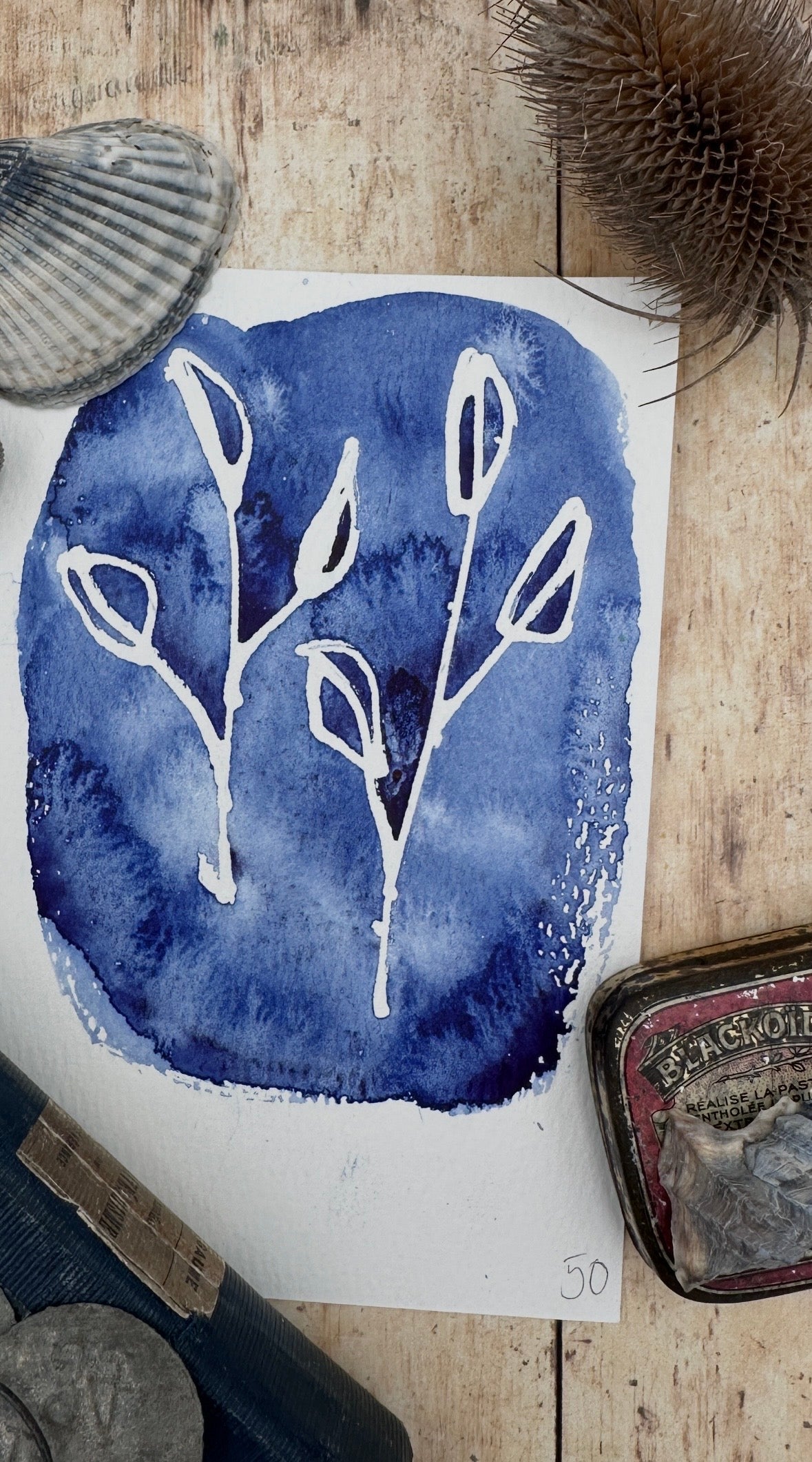 Anthraquinone Blue - No. 50