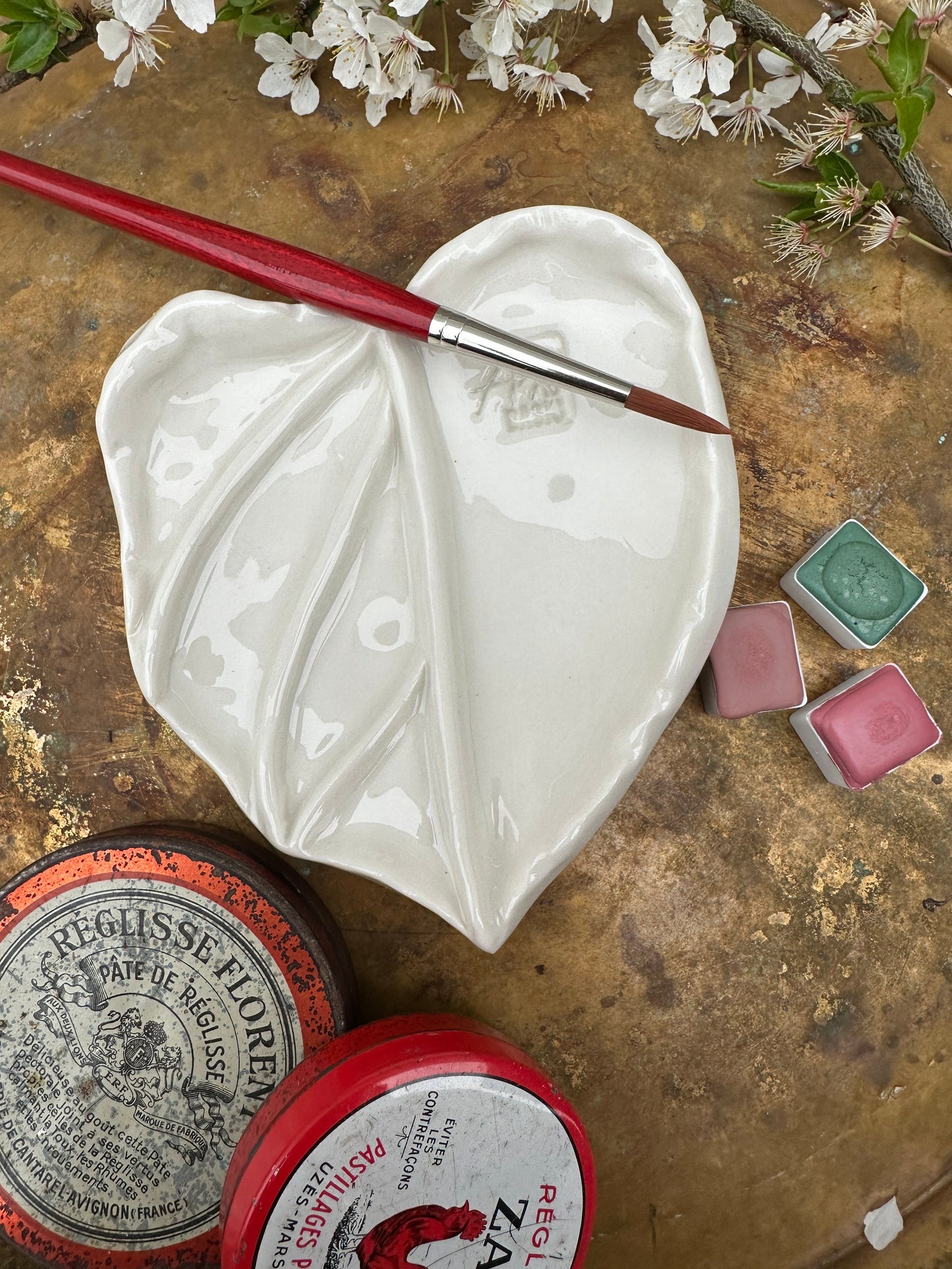 Handmade Heartleaf palette