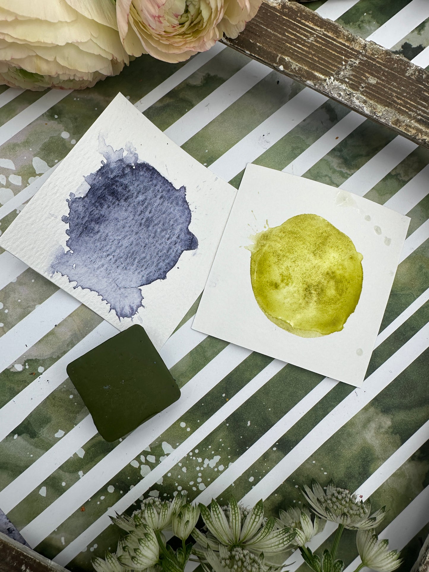 Color Cube Grande, Olive & Slate Bloom