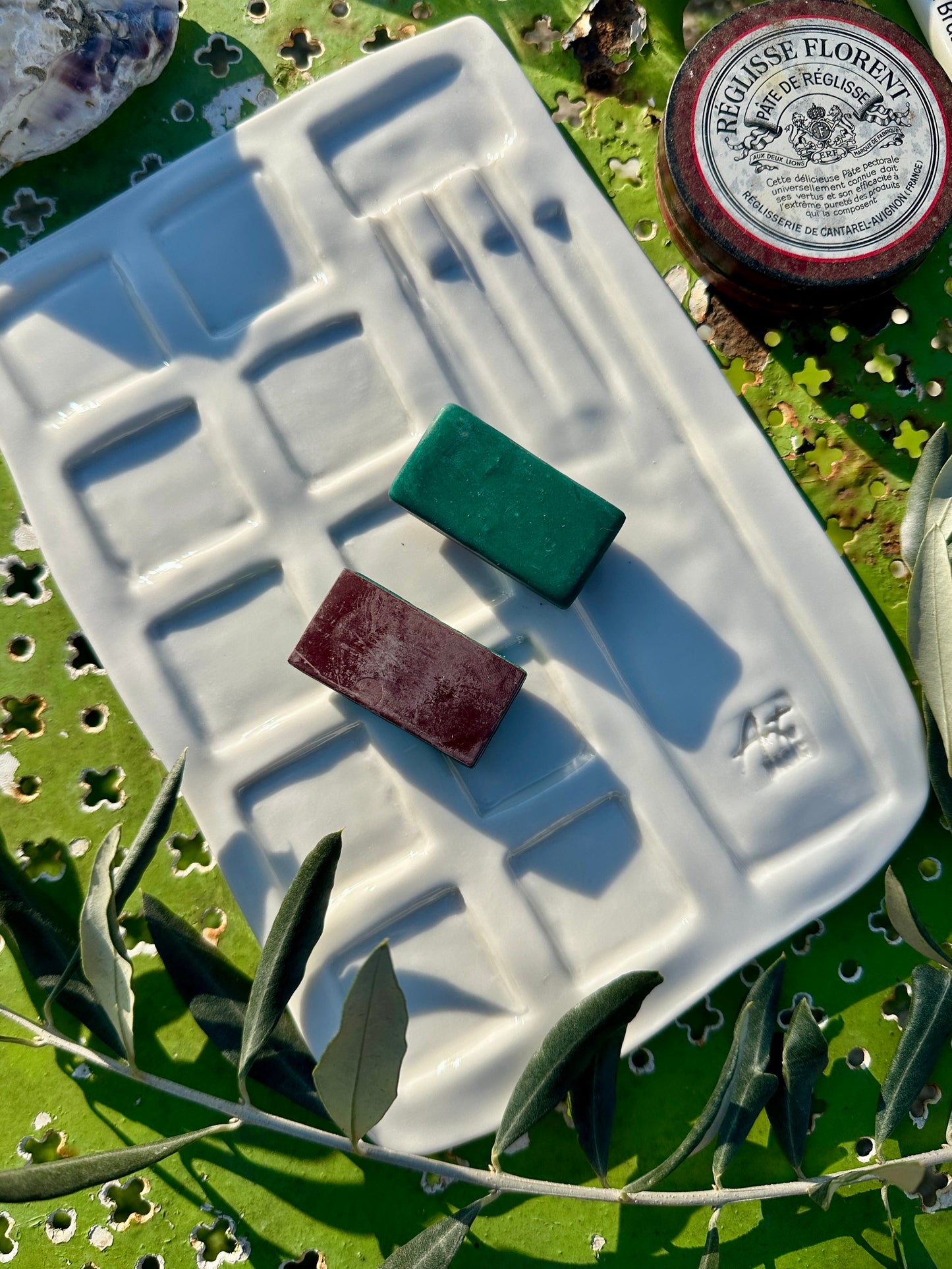 Alchemy Stone - Brown & Green