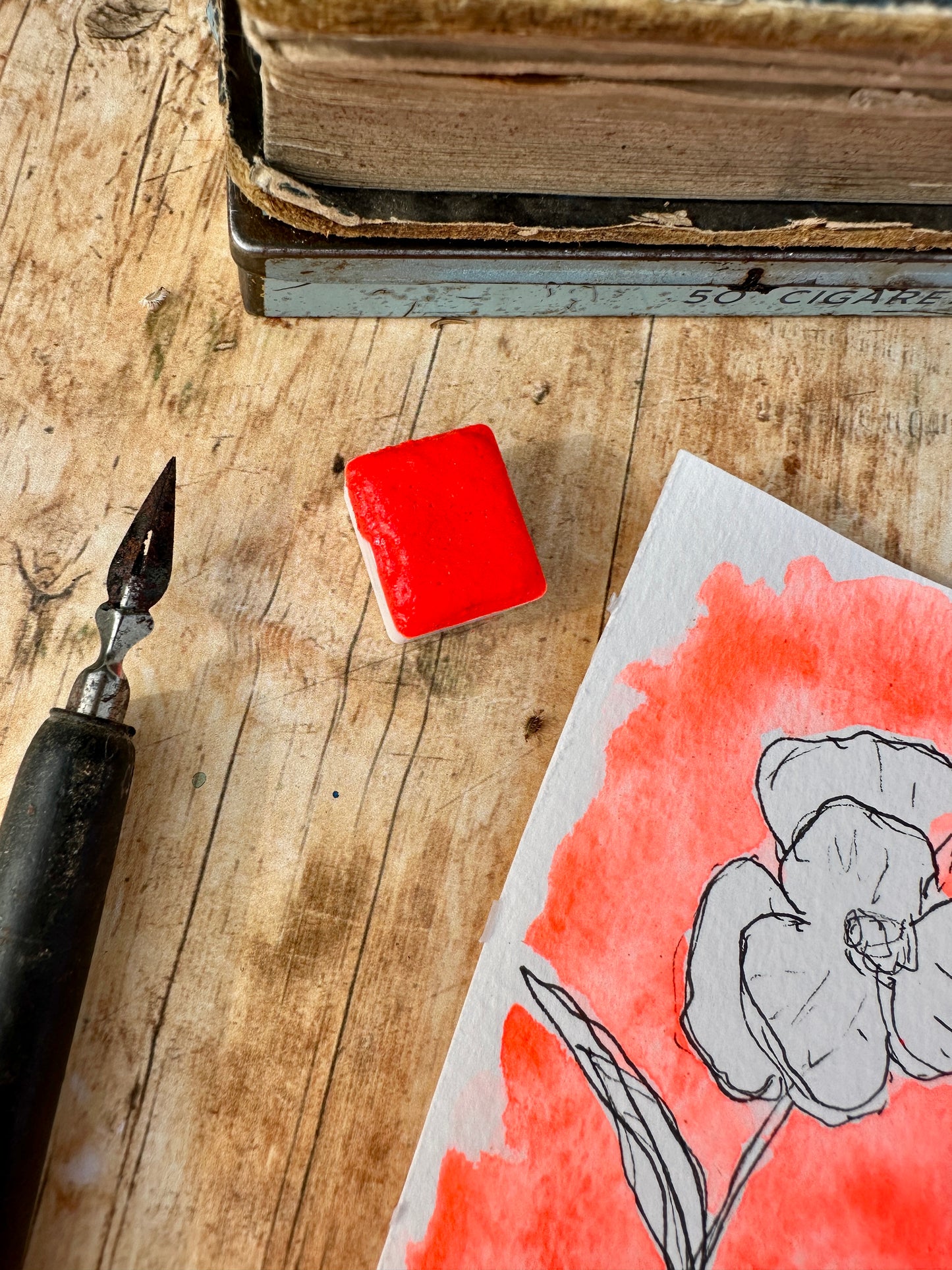 Burning Rose - Brick Red - No. 195