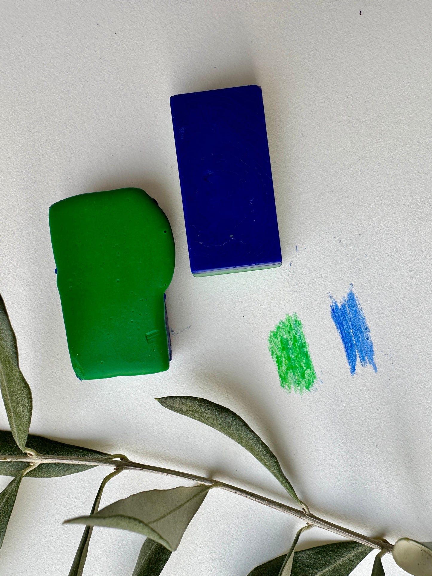 Alchemy Stone - Summer Green & Sky Blue.