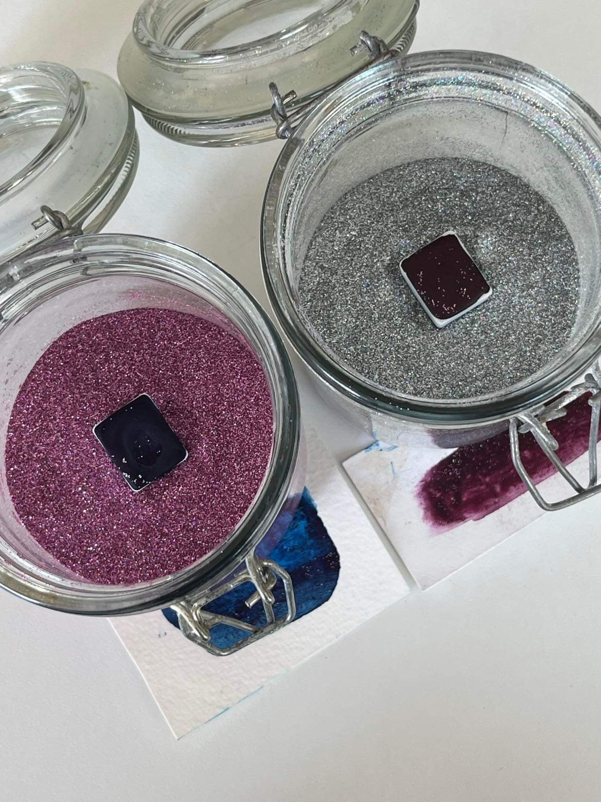 Holo Bundle - Iris Purple Holo & Blue Midnight Holo - half pans - No. 83 & 84