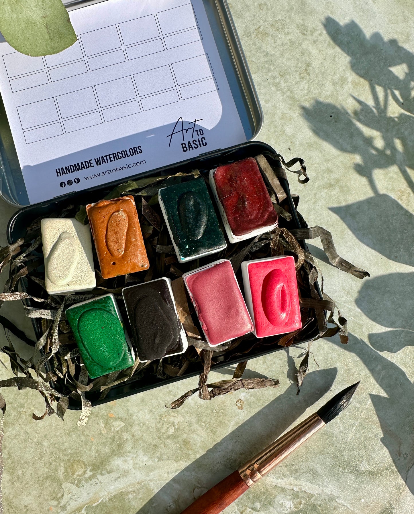 Full Pan Watercolor Tin – Set 3 (through Set 11)