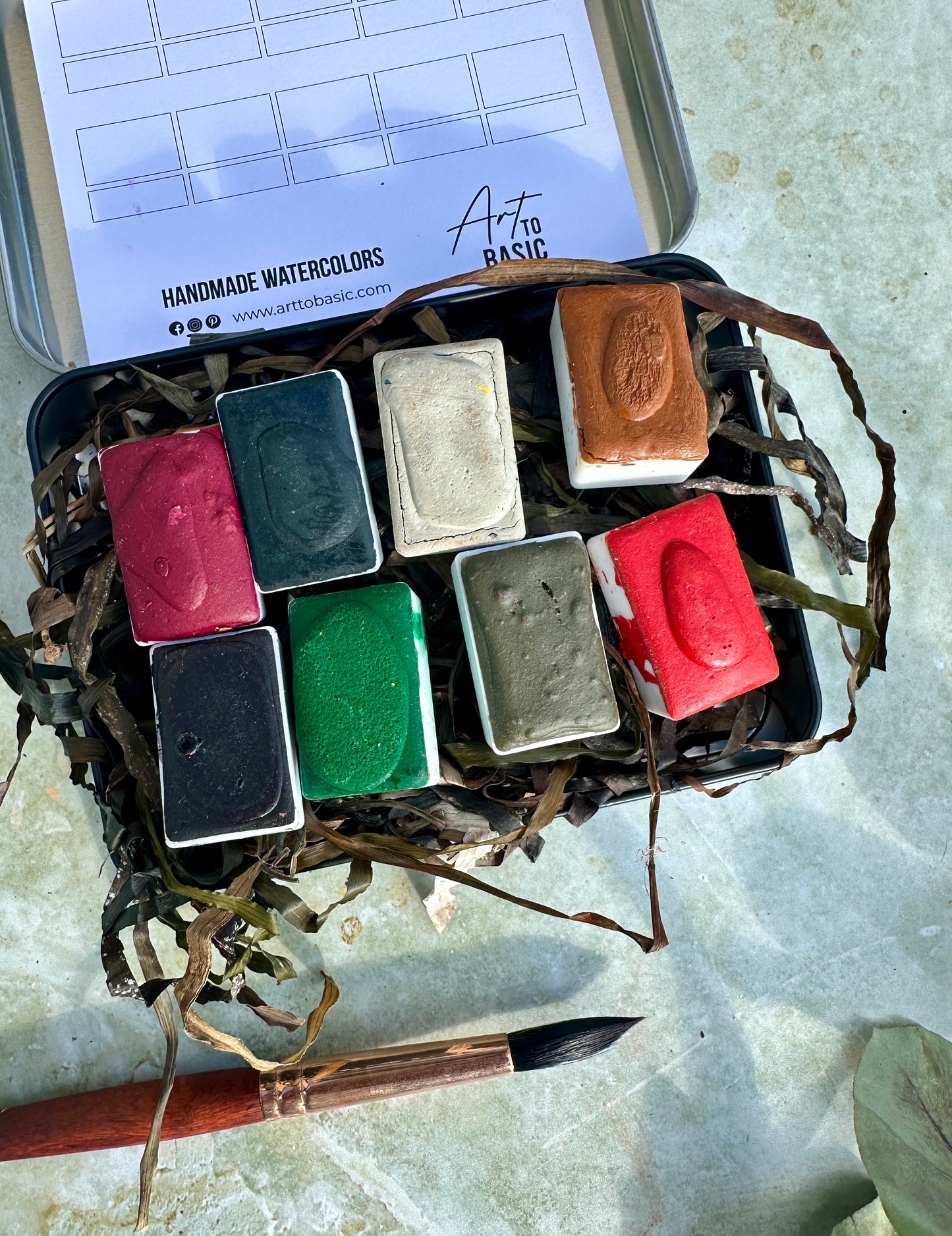 Full Pan Watercolor Tin – Set 10 (through Set 11)