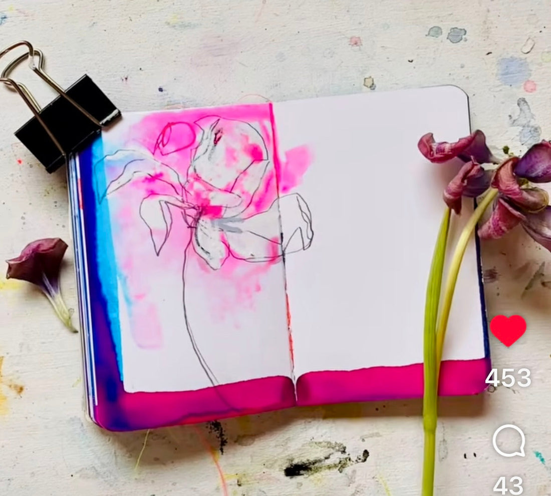 How to paint watercolor flowers