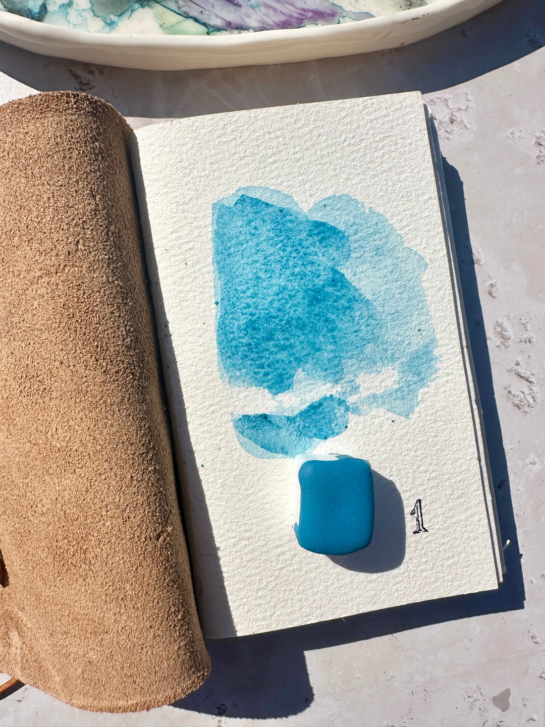 Creating depth and texture in watercolor