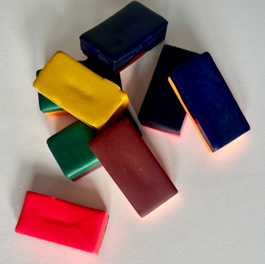 Why rewetting a dry wash changes the pigment itself