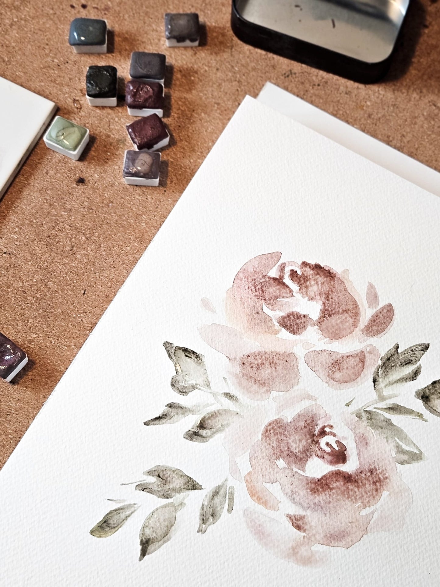 The Six Senses Palette by Emmeli Eek Christensen of @oak.and.paper