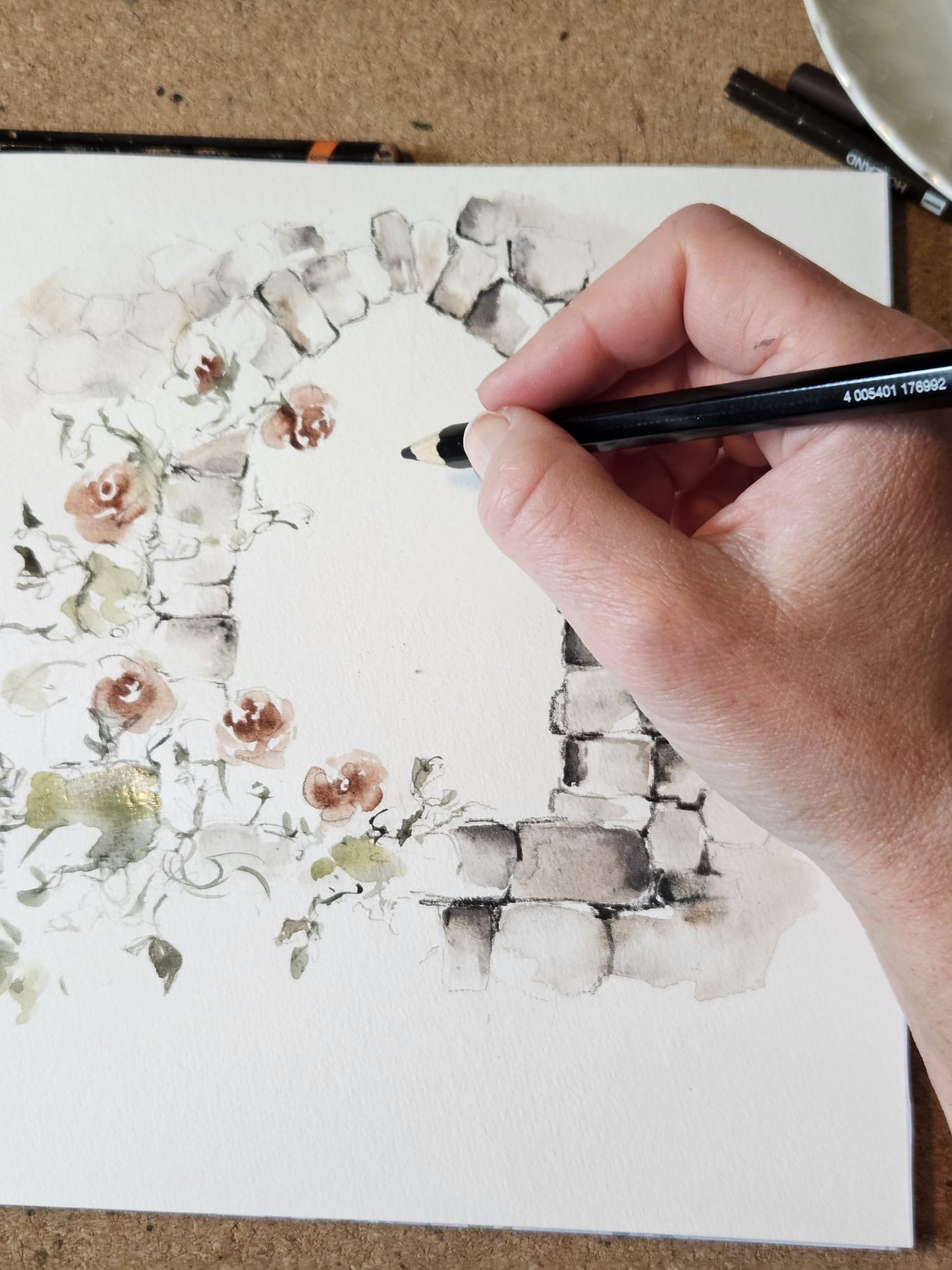 The Six Senses Palette by Emmeli Eek Christensen of @oak.and.paper