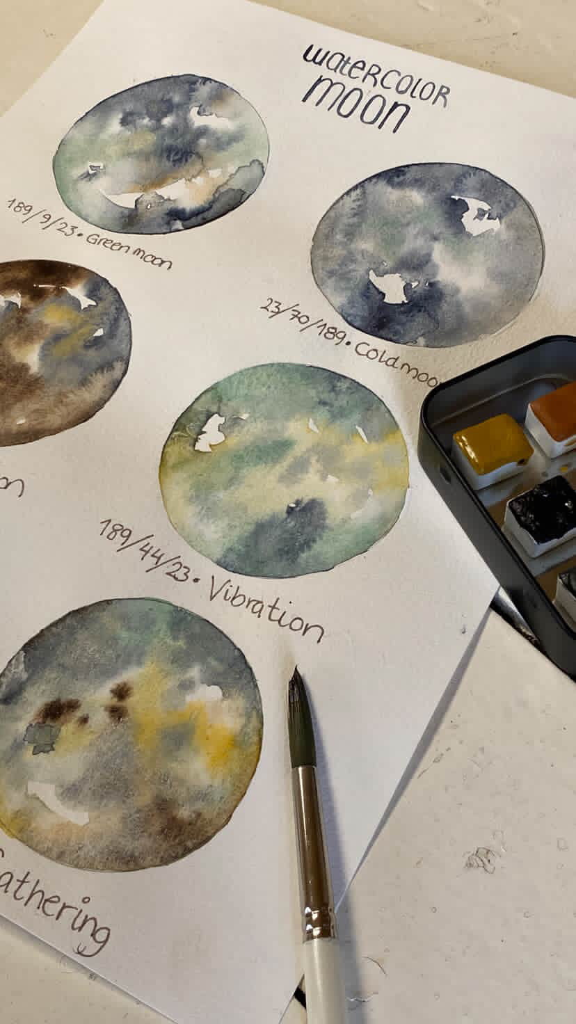 The Moon Collection by Helle Luna of MoonCreative.dk