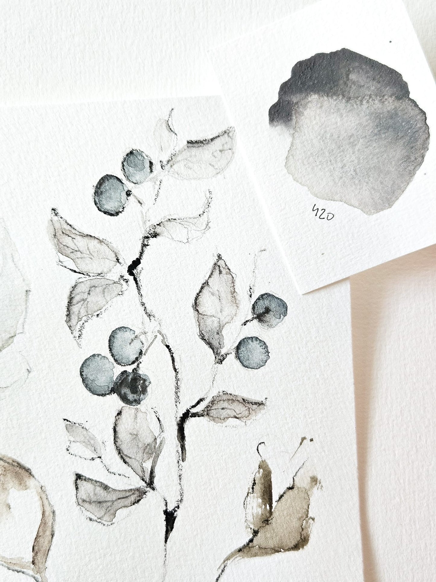 The Six Senses Palette by Emmeli Eek Christensen of @oak.and.paper