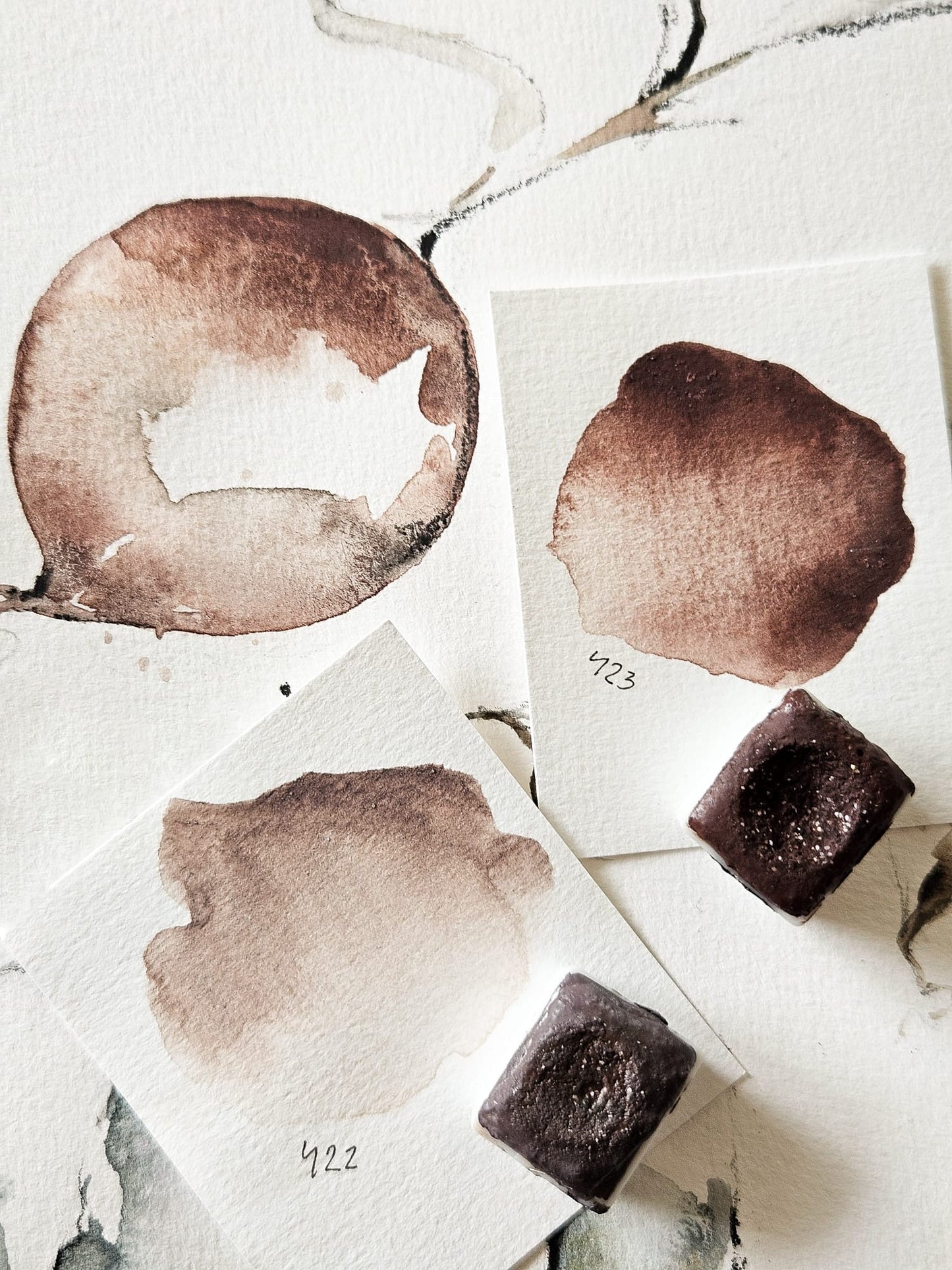 The Six Senses Palette by Emmeli Eek Christensen of @oak.and.paper