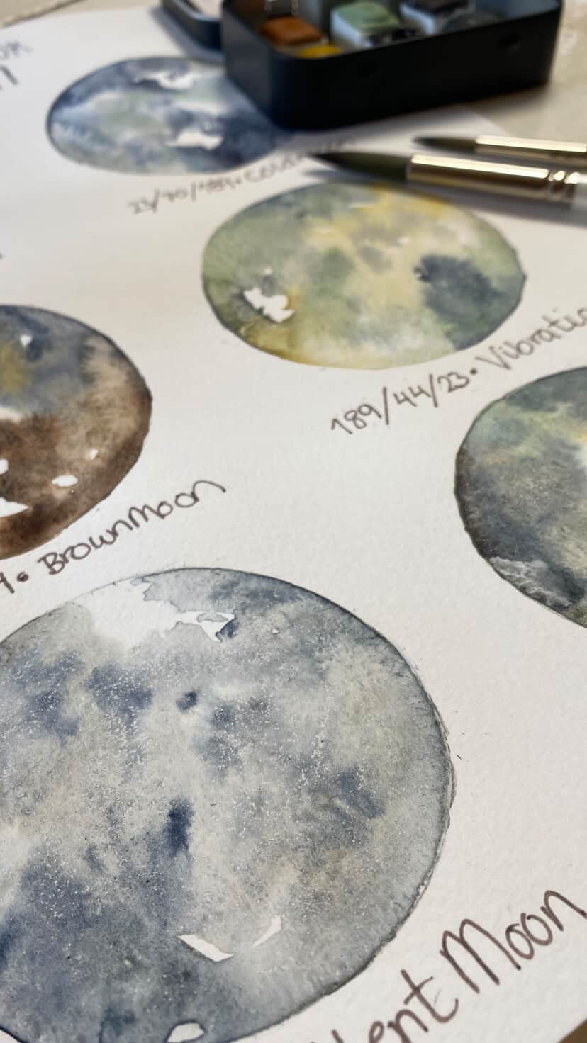 The Moon Collection by Helle Luna of MoonCreative.dk