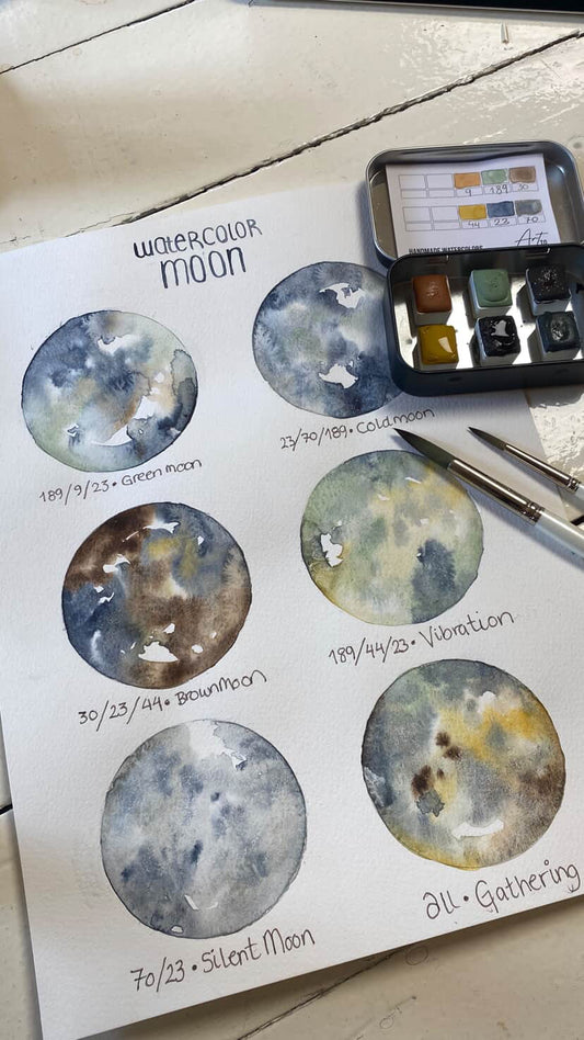 The Moon Collection by Helle Luna of MoonCreative.dk
