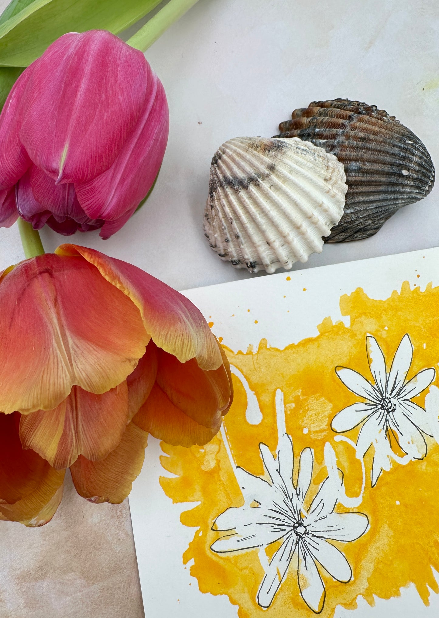 Flower Core Yellow - no. 98