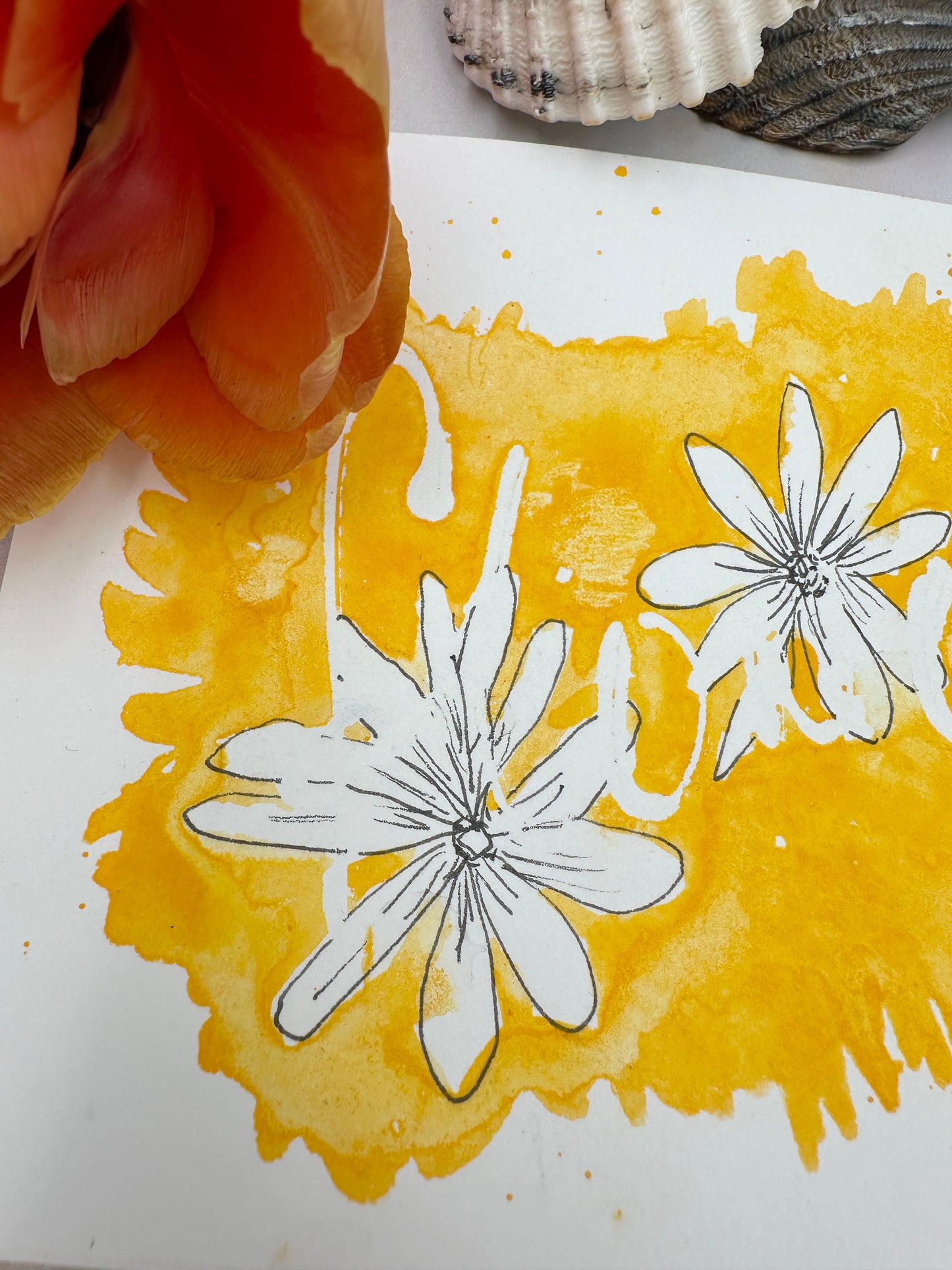 Flower Core Yellow - no. 98