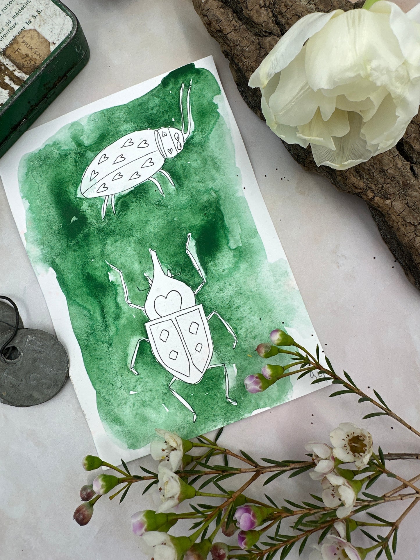 Lady of the Irises’ Palettes,  Palette 1: no.  82, 103, 108, 116, 117 and/or Palette 2: 7, 54, 84, 94 & 115