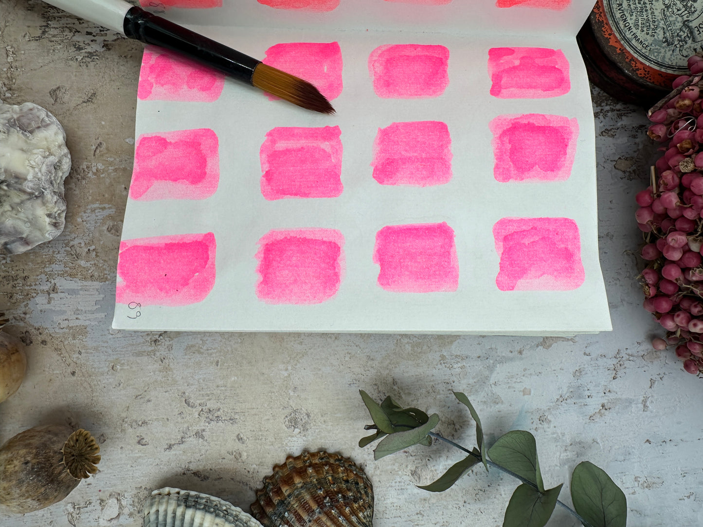 Fuchsia Fantasy - Pink Magenta - No. 89