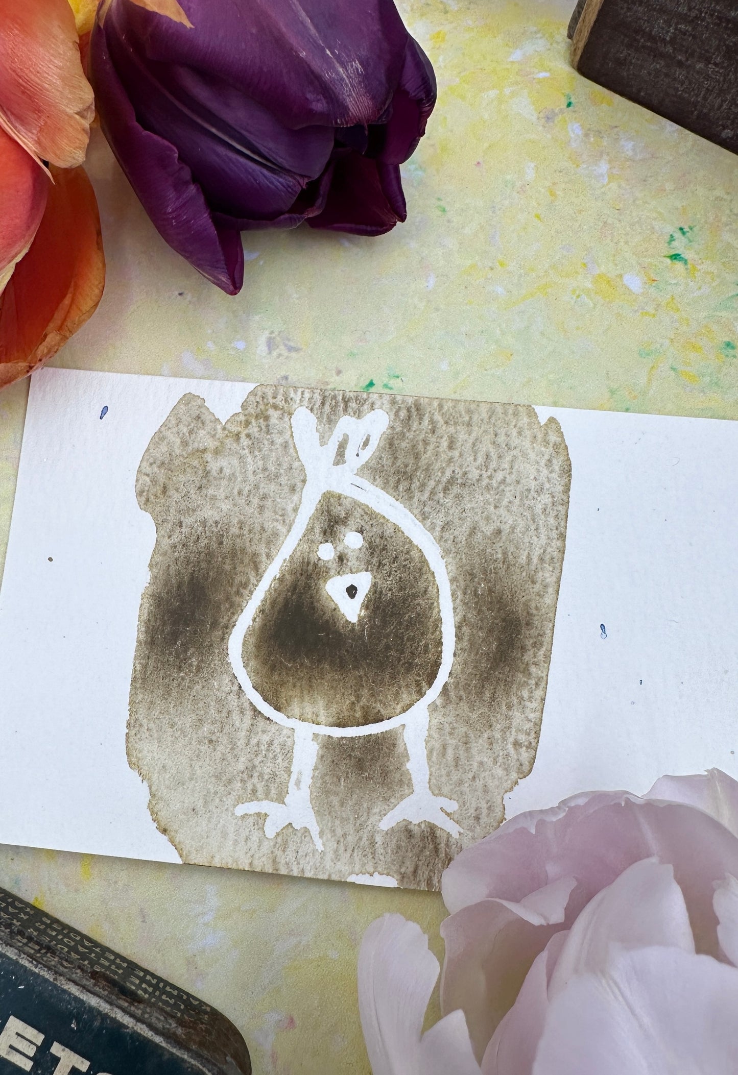 Dark Olive Tree. Green Umber - No. 49