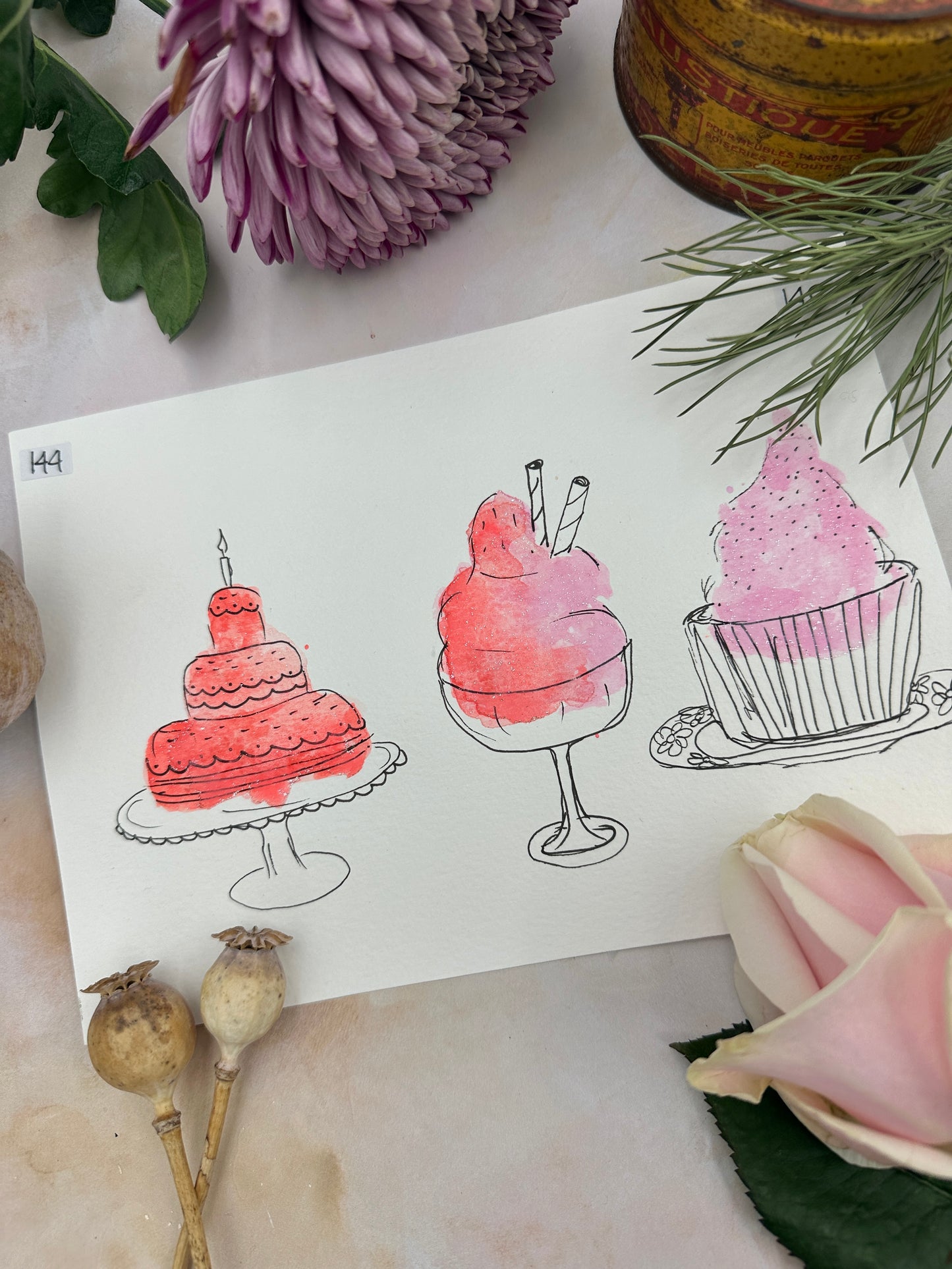 Candy Floss Holo - No. 140 - halfpan