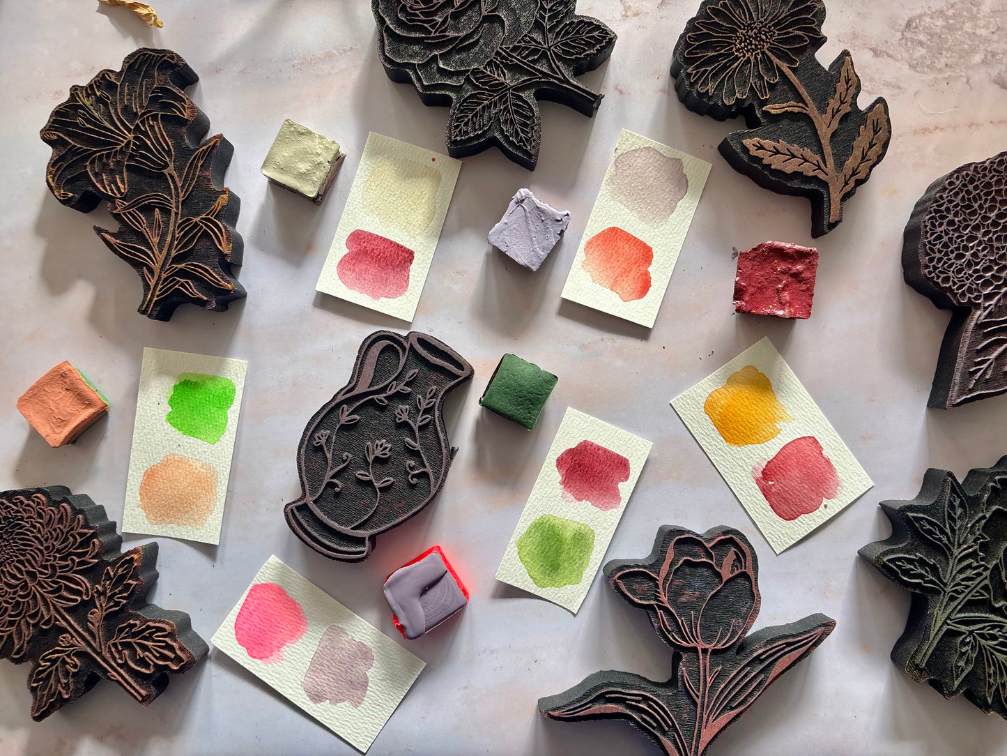 The Color Cubes Grande: The Florist’s Favorites Color Cubes by ArtFoamies & Art to Basic