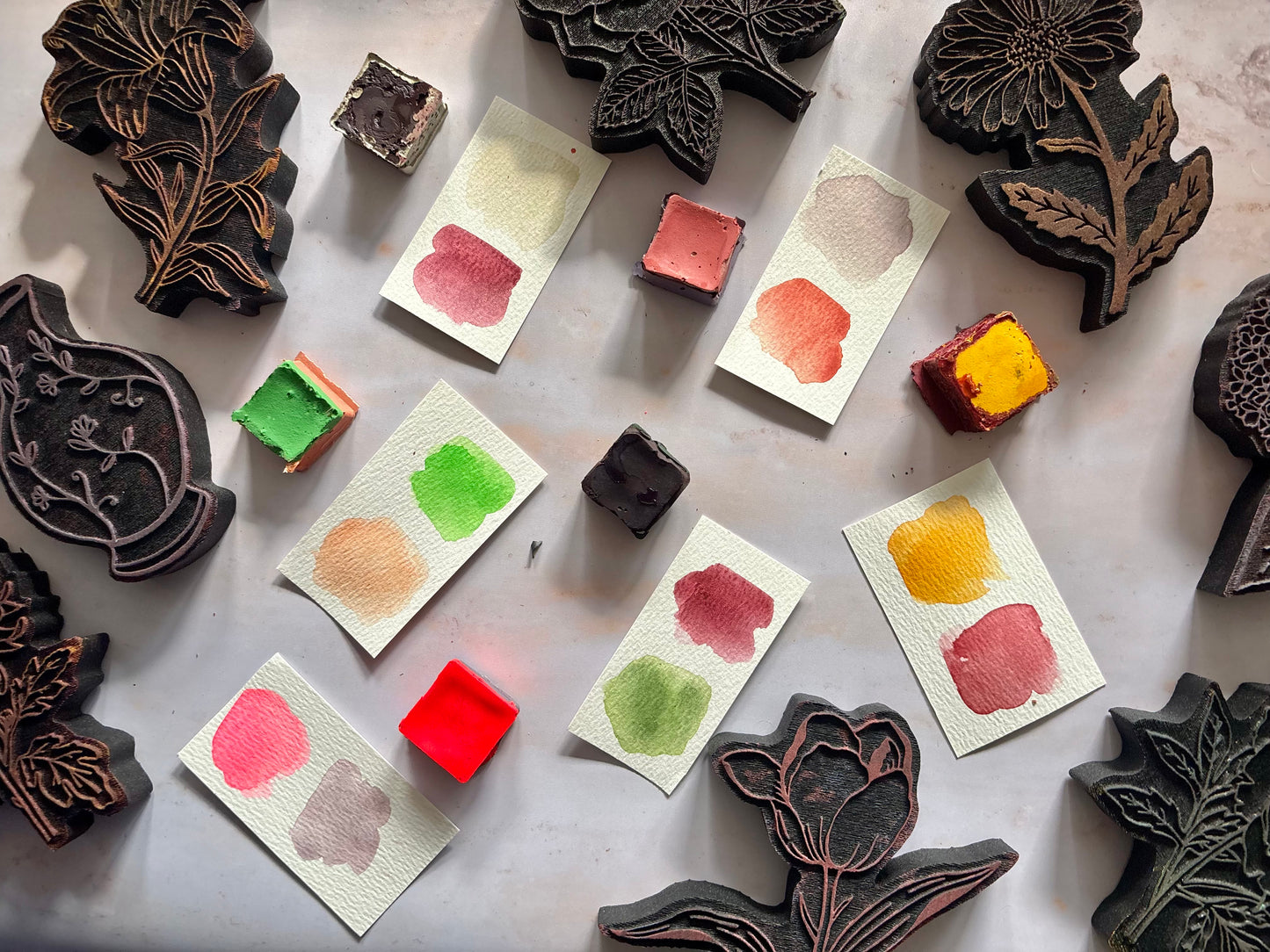 The Color Cubes Grande: The Florist’s Favorites Color Cubes by ArtFoamies & Art to Basic