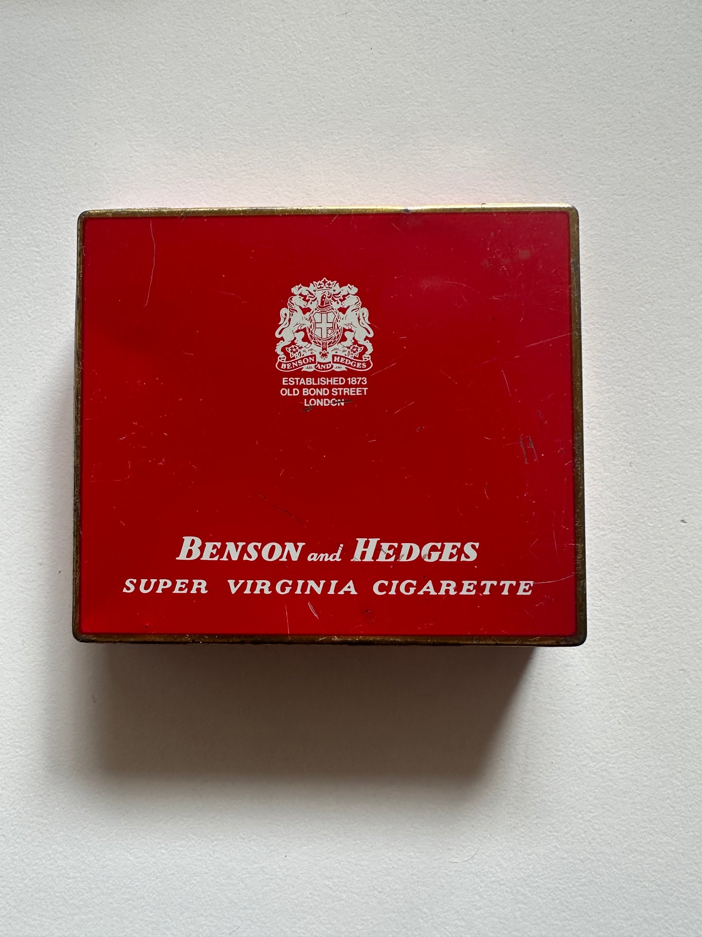 Vintage Benson & Hedges Cigarette Tin