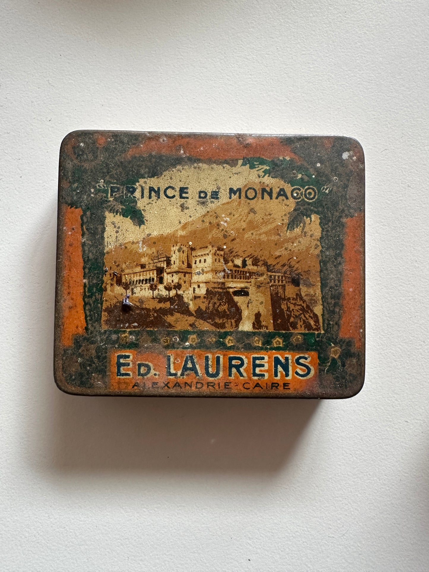 Vintage Prince de Monaco Tin