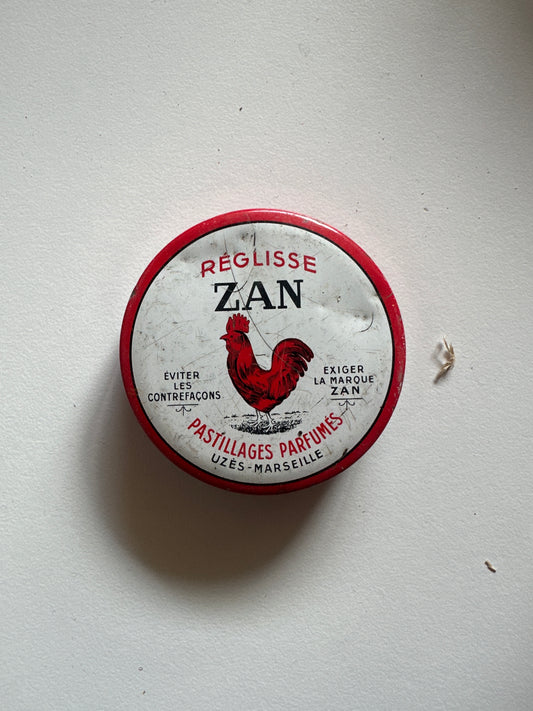 Vintage French Réglisse Zan Tin