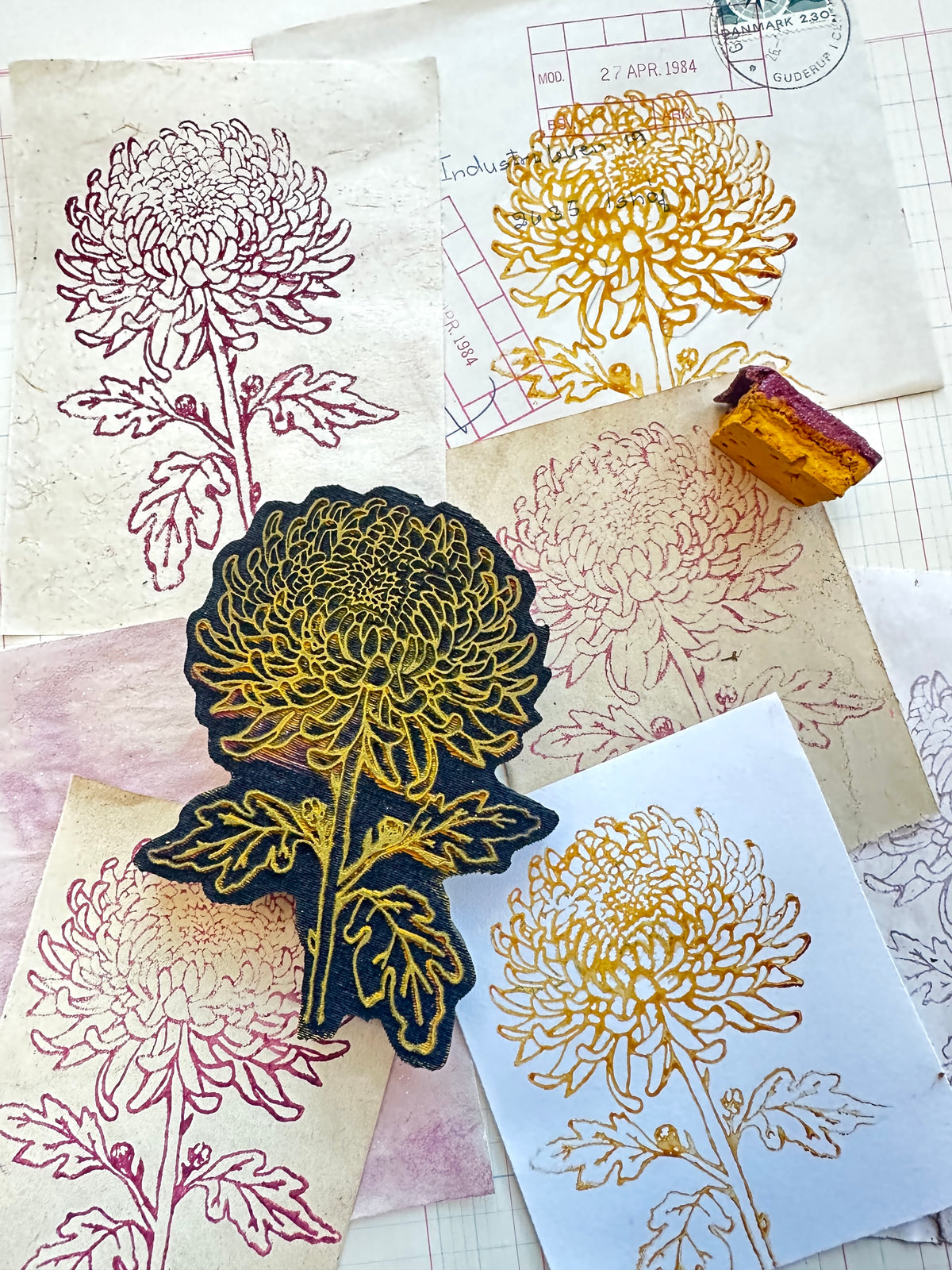 The Stamps: The Florist´s Favorites Collection by ArtFoamies & Art to Basic. Preorder