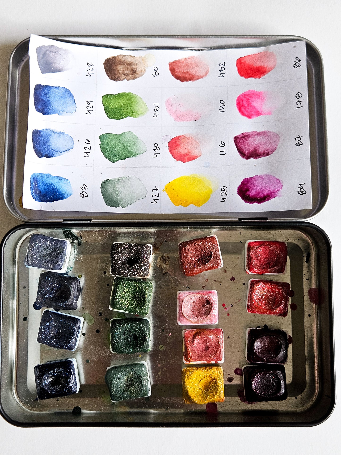 The Unpractical but very Enjoyable palette - No. 30, 83, 84, 86, 87, 116, 140, 178, 425, 426, 427, 428, 429, 430, 431, 432