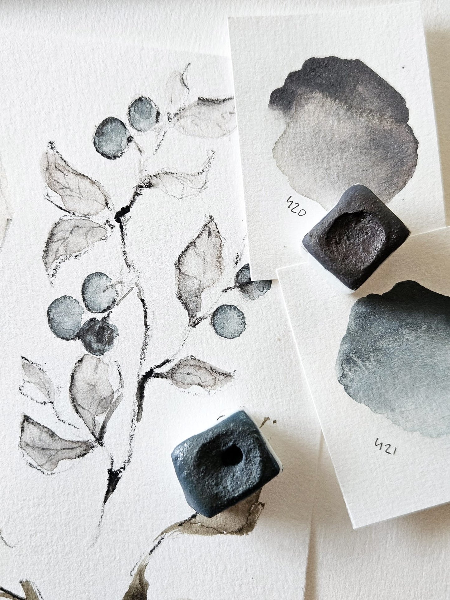 The Six Senses Palette by Emmeli Eek Christensen of @oak.and.paper