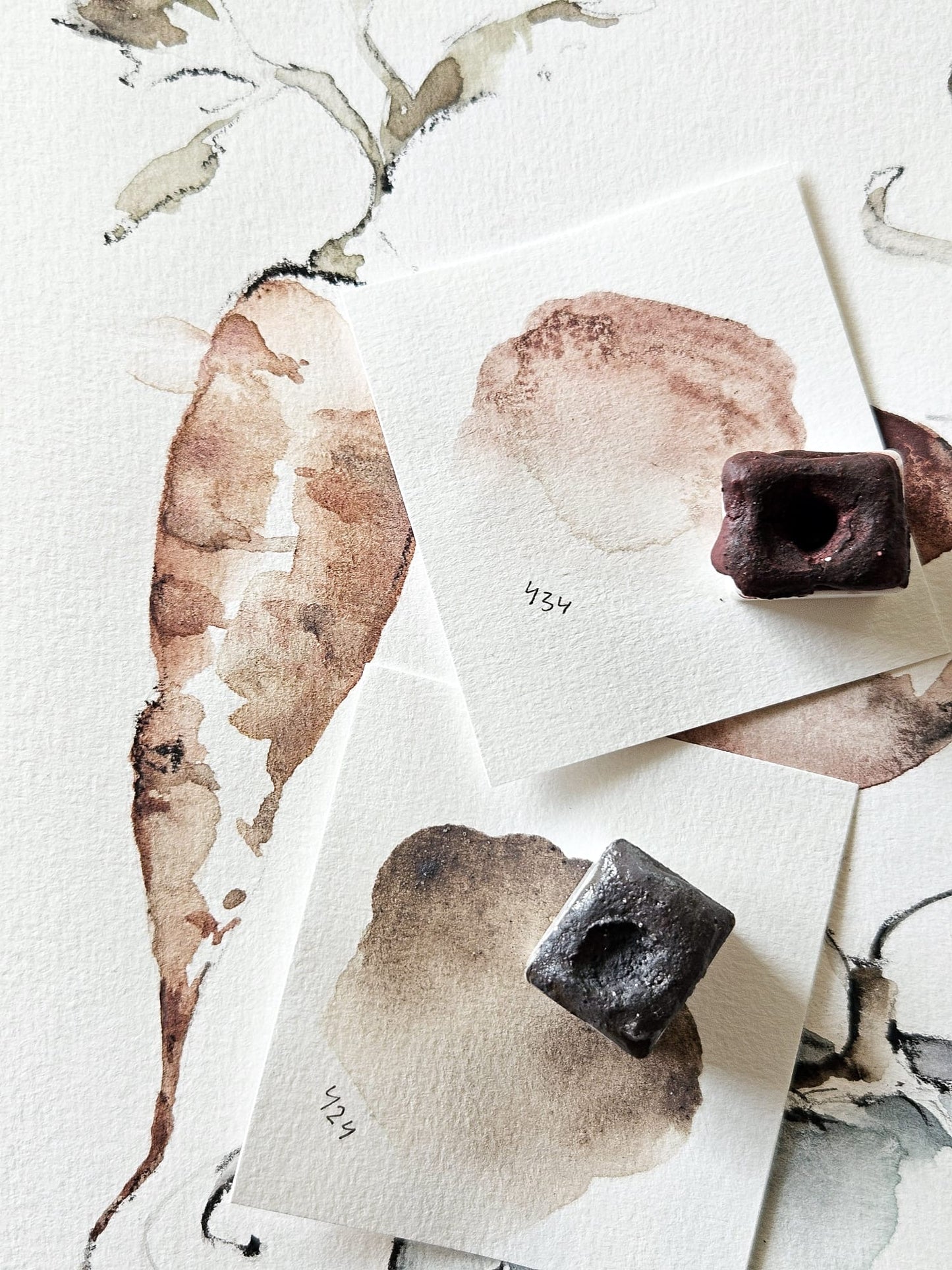 The Six Senses Palette by Emmeli Eek Christensen of @oak.and.paper