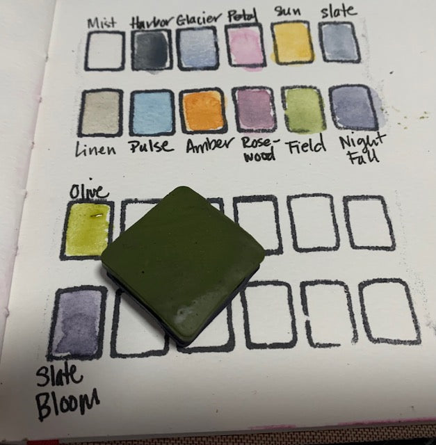 Color Cube Grande, Olive & Slate Bloom